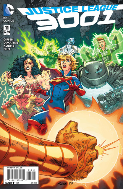 Justice League 3001 (2015) no. 11 - Used