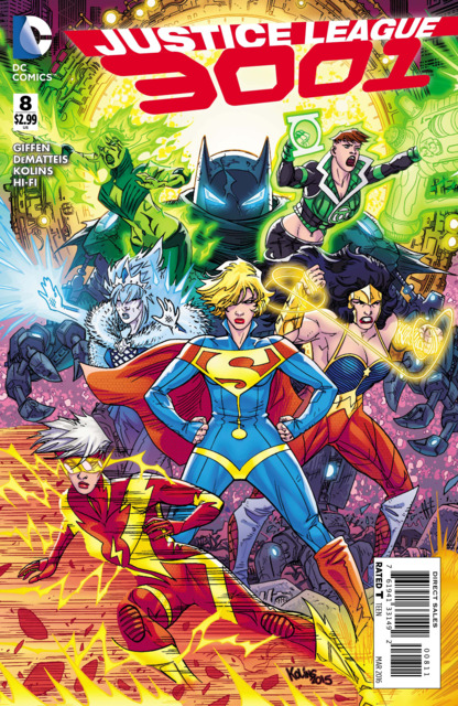 Justice League 3001 (2015) no. 8 - Used