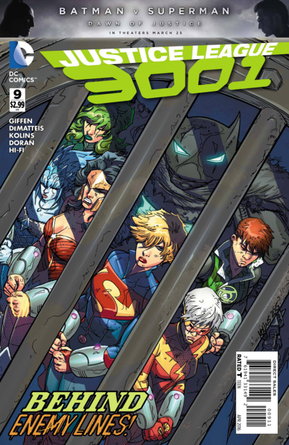 Justice League 3001 (2015) no. 9 - Used