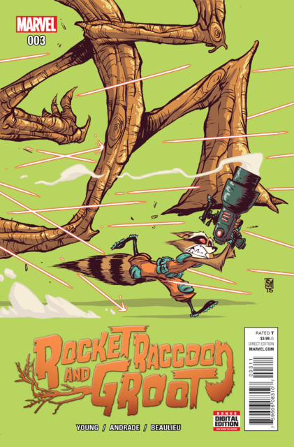 Rocket Raccoon and Groot (2015) no. 3 - Used