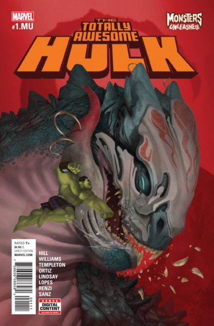 Totally Awesome Hulk (2015) no. 1 Monsters Unleashed - Used