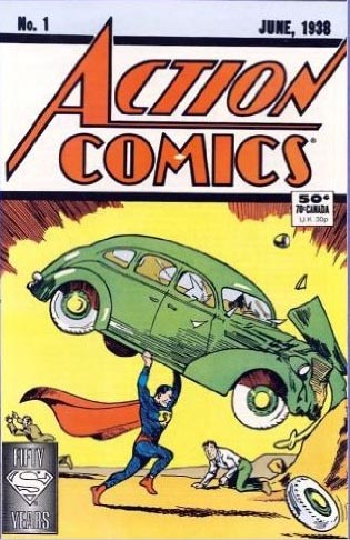 Action Comics (1938) no. 1 (1988 Reprint) - Used