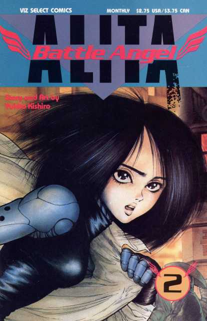 Battle Angel Alita, Part 1 (1992) no. 2 - Used