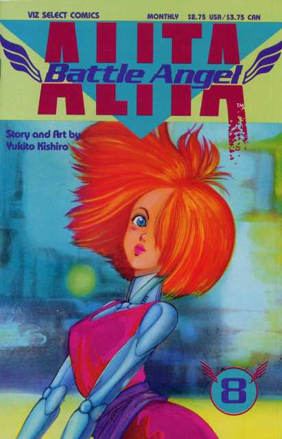 Battle Angel Alita, Part 1 (1992) no. 8 - Used