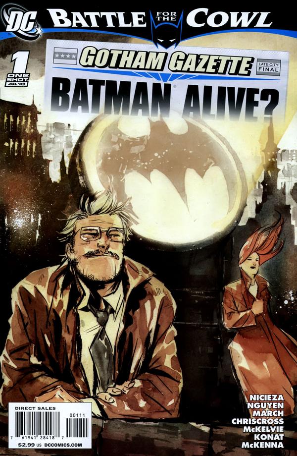Battle for the Cowl (2009) One Shot: Batman Alive - Used