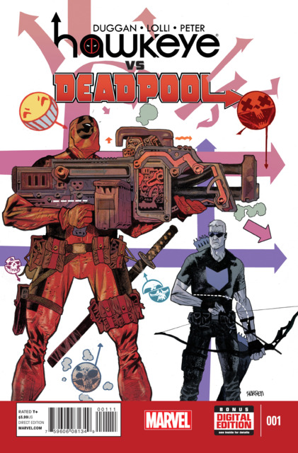Hawkeye Vs. Deadpool no. 1 - Used