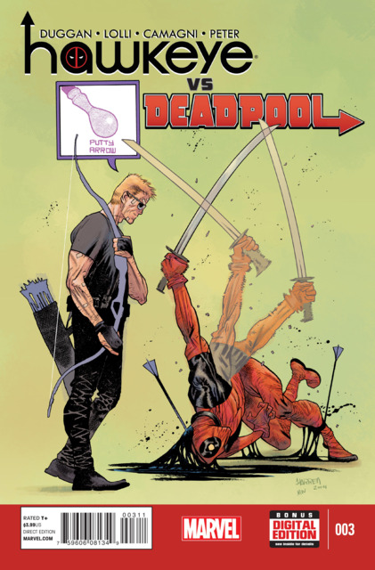Hawkeye Vs. Deadpool no. 3 - Used