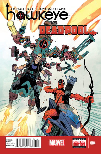 Hawkeye Vs. Deadpool no. 4 - Used