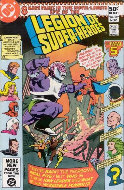 Legion of Super-Heroes (Superboy 1949)  no. 269 - Used