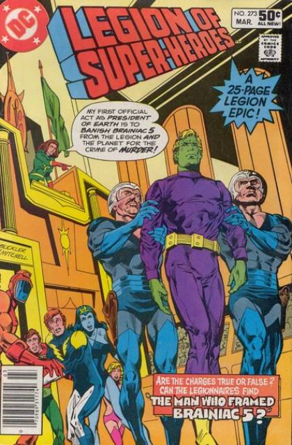 Legion of Super-Heroes (Superboy 1949)  no. 273 - Used