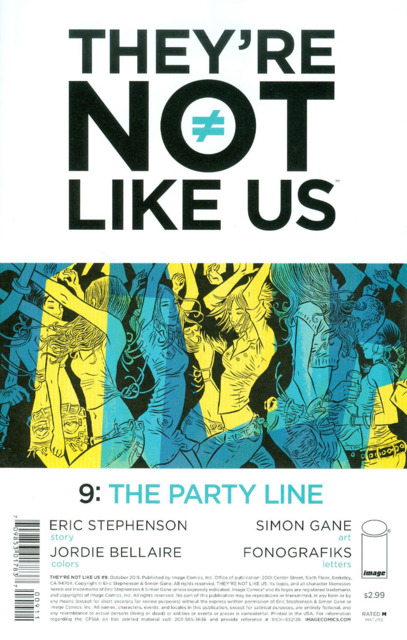 They're Not Like Us (2015) no. 9 - Used