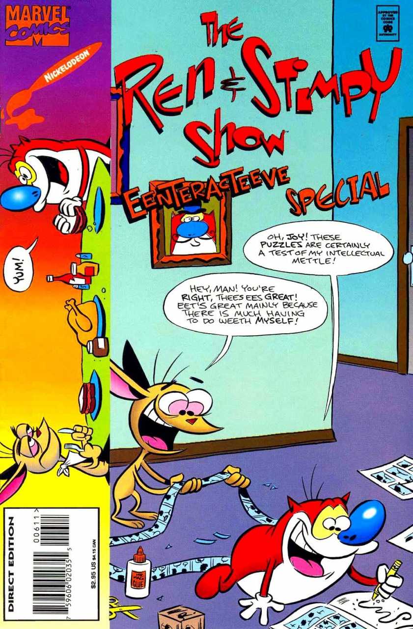Ren and Stimpy Show (1992) Interactive Special - Used