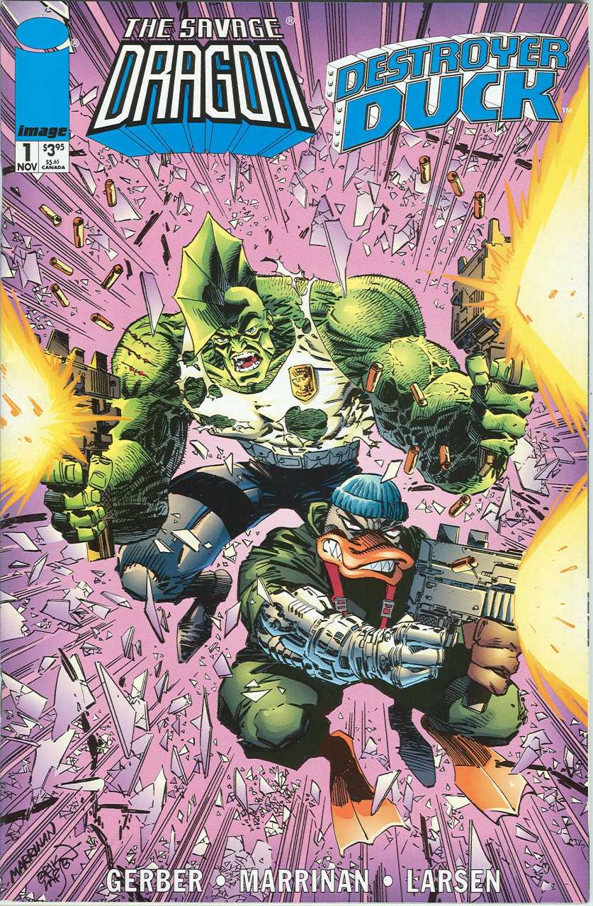 The Savage Dragon (1993) Destroyer Duck One Shot - Used