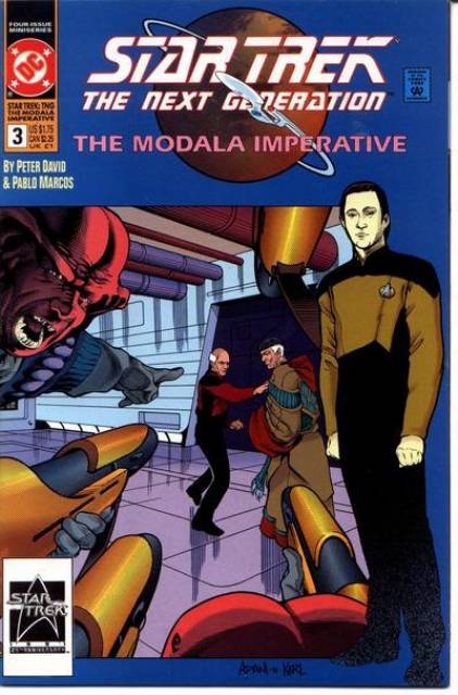 Star Trek The Next Generation: Modala Imperative (1991) no. 3 - Used