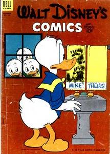 Walt Disney Comics and Stories (1940) no. 156 - Used