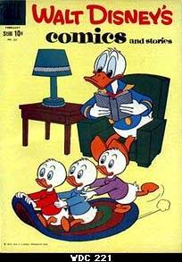 Walt Disney Comics and Stories (1940) no. 221 - Used