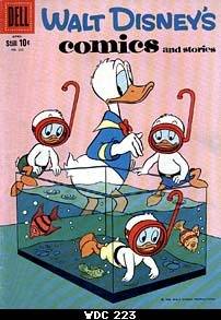 Walt Disney Comics and Stories (1940) no. 223 - Used