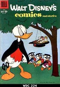 Walt Disney Comics and Stories (1940) no. 224 - Used