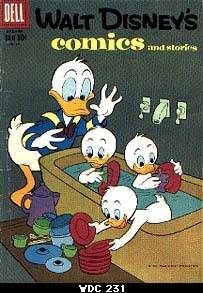 Walt Disney Comics and Stories (1940) no. 231 - Used
