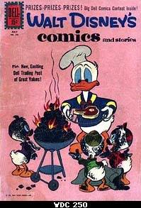Walt Disney Comics and Stories (1940) no. 250 - Used