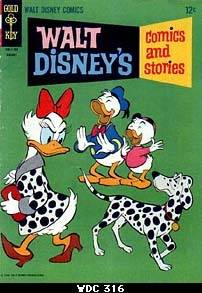 Walt Disney Comics and Stories (1940) no. 316 - Used