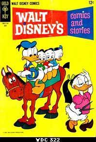 Walt Disney Comics and Stories (1940) no. 322 - Used