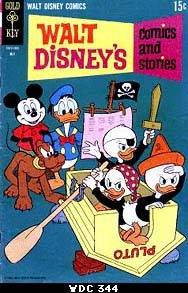 Walt Disney Comics and Stories (1940) no. 344 - Used