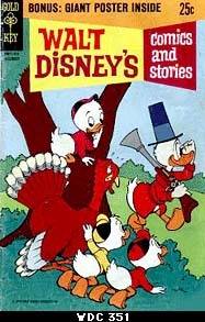Walt Disney Comics and Stories (1940) no. 351 - Used