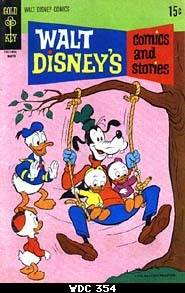 Walt Disney Comics and Stories (1940) no. 354 - Used