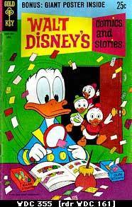 Walt Disney Comics and Stories (1940) no. 355 - Used