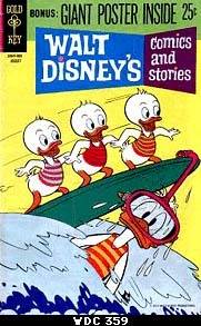 Walt Disney Comics and Stories (1940) no. 359 - Used