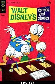 Walt Disney Comics and Stories (1940) no. 374 - Used