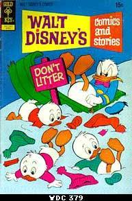 Walt Disney Comics and Stories (1940) no. 379 - Used