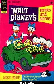 Walt Disney Comics and Stories (1940) no. 383 - Used