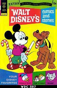 Walt Disney Comics and Stories (1940) no. 387 - Used