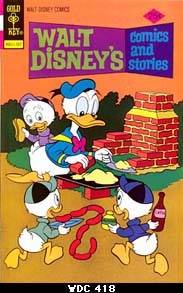 Walt Disney Comics and Stories (1940) no. 418 - Used