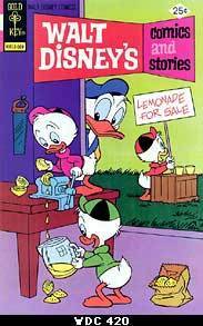 Walt Disney Comics and Stories (1940) no. 420 - Used