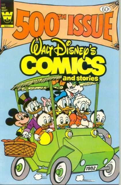 Walt Disney Comics and Stories (1940) no. 500 - Used