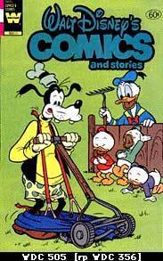 Walt Disney Comics and Stories (1940) no. 505 - Used