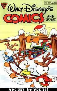 Walt Disney Comics and Stories (1940) no. 537 - Used