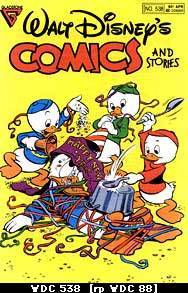Walt Disney Comics and Stories (1940) no. 538 - Used