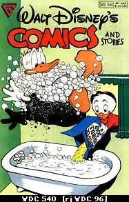 Walt Disney Comics and Stories (1940) no. 540 - Used