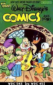 Walt Disney Comics and Stories (1940) no. 543 - Used