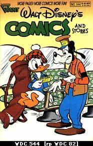 Walt Disney Comics and Stories (1940) no. 544 - Used