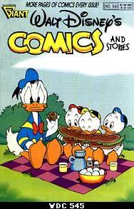 Walt Disney Comics and Stories (1940) no. 545 - Used