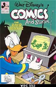 Walt Disney Comics and Stories (1940) no. 552 - Used
