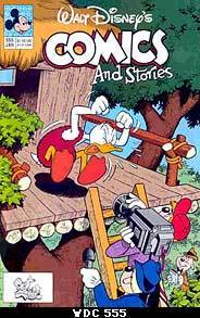 Walt Disney Comics and Stories (1940) no. 555 - Used