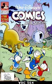 Walt Disney Comics and Stories (1940) no. 564 - Used