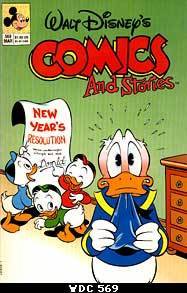 Walt Disney Comics and Stories (1940) no. 569 - Used