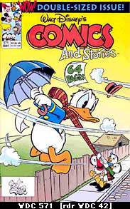 Walt Disney Comics and Stories (1940) no. 571 - Used